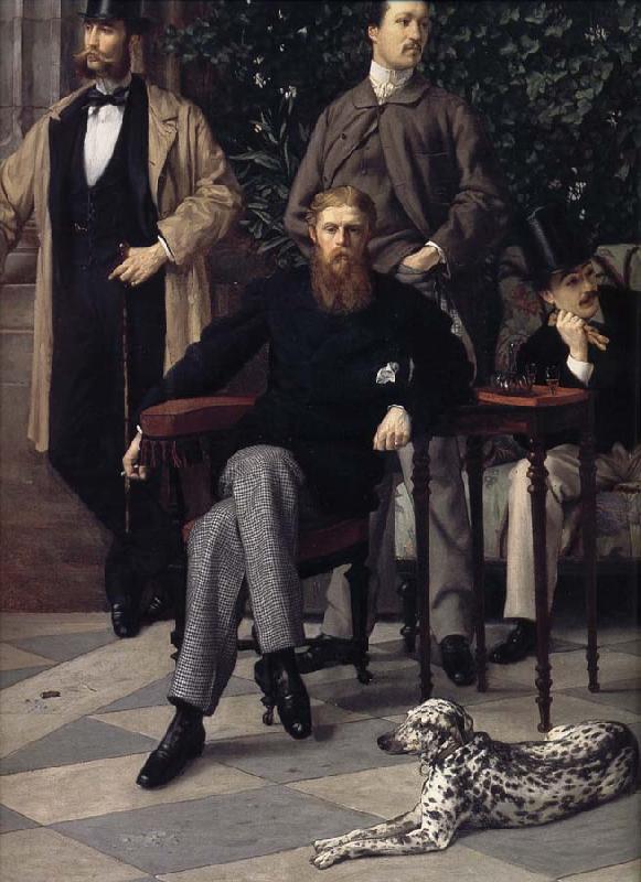 Anthony Van Dyck james tissot oil painting picture
